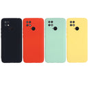 For Xiaomi Poco C40 / Redmi 10 Power / Redmi 10 India Pure Color Liquid Silicone Shockproof Phone Case(Green)