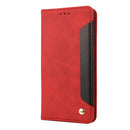 For Motorola Moto G42 Skin Feel Splicing Leather Phone Case(Red)