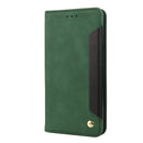 For Motorola Moto G42 Skin Feel Splicing Leather Phone Case(Green)