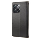 For OnePlus 10T Butterfly Flower Pattern Flip Leather Phone Case(Black)