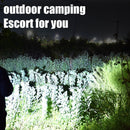 USB Rechargeable 9 LED Portable Flashlight