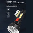 USB Rechargeable 9 LED Portable Flashlight