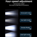 USB Rechargeable 9 LED Portable Flashlight