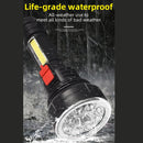USB Rechargeable 9 LED Portable Flashlight