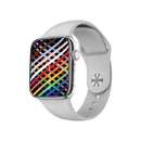 HAMTOD GT17 Max 1.85 inch Smart Watch, Support Voice Calling / Heart Rate / Blood Oxygen / NFC(Silver)