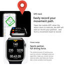 HAMTOD GT17 Max 1.85 inch Smart Watch, Support Voice Calling / Heart Rate / Blood Oxygen / NFC(Silver)