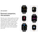 HAMTOD GT17 Max 1.85 inch Smart Watch, Support Voice Calling / Heart Rate / Blood Oxygen / NFC(Silver)