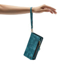 For iPhone 14 CaseMe 008 Detachable Multifunctional Leather Phone Case(Blue)