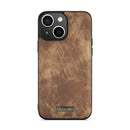For iPhone 14 Plus CaseMe 008 Detachable Multifunctional Leather Phone Case(Brown)