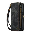 For iPhone 14 Pro CaseMe 008 Detachable Multifunctional Leather Phone Case(Black)