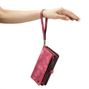 For iPhone 14 Pro Max CaseMe 008 Detachable Multifunctional Leather Phone Case(Red)