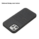 For iPhone 13 Pro Wheat Straw Material Degradable TPU Phone Case(Black)
