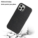 For iPhone 13 Pro Wheat Straw Material Degradable TPU Phone Case(Black)
