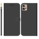For Motorola Moto G32 Imitated Mirror Surface Flip Leather Phone Case(Black)