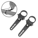 1.5 inches 1 Pair UTV Car Motocross Bumper Spotlight Tube Clip Light Bar Bracket