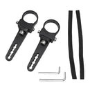 1.5 inches 1 Pair UTV Car Motocross Bumper Spotlight Tube Clip Light Bar Bracket