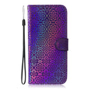 For Motorola Moto G32 Colorful Magnetic Buckle Leather Phone Case(Purple)