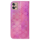 For Motorola Moto G32 Colorful Magnetic Buckle Leather Phone Case(Pink)