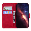 For Motorola Moto G32 Skin Feel Pure Color Flip Leather Phone Case(Red)