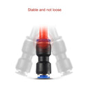 PU-8 LAIZE 10pcs PU Plastic Straight Pneumatic Quick Fitting Connector
