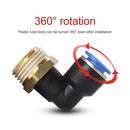 PL16-06 LAIZE Male Thread Elbow Pneumatic Quick Fitting Connector