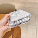 For iPhone 14 Pro Fine Hole MagSafe Magnetic Clear Acrylic TPU Case