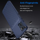For Motorola Moto E22 Thunderbolt Shockproof TPU Phone Case(Blue)