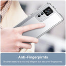 For Xiaomi Redmi K50 Ultra/Xiaomi 12T/Xiaomi 12T Pro Colorful Series Acrylic + TPU Phone Case(Transparent)