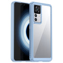 For Xiaomi Redmi K50 Ultra/Xiaomi 12T/Xiaomi 12T Pro Colorful Series Acrylic + TPU Phone Case(Blue)