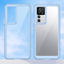 For Xiaomi Redmi K50 Ultra/Xiaomi 12T/Xiaomi 12T Pro Colorful Series Acrylic + TPU Phone Case(Blue)