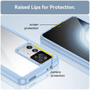 For Xiaomi Redmi K50 Ultra/Xiaomi 12T/Xiaomi 12T Pro Colorful Series Acrylic + TPU Phone Case(Blue)