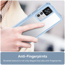 For Xiaomi Redmi K50 Ultra/Xiaomi 12T/Xiaomi 12T Pro Colorful Series Acrylic + TPU Phone Case(Blue)