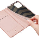 For Xiaomi Redmi A1 DUX DUCIS Skin Pro Series Flip Leather Phone Case(Rose Gold)