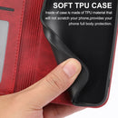 For Motorola Moto G52 4G / G82 5G / G71S Cubic Grid Calf Texture Magnetic Closure Leather Phone Case(Red)