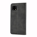 For Motorola Moto G32 Cubic Grid Calf Texture Magnetic Closure Leather Phone Case(Black)