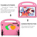 For Samsung Galaxy Tab A 10.1 2019 Love Small Palm Holder EVA Tablet Case(Pink)