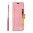 For Samsung Galaxy Z Fold4 BETOPNICE Dual-side Buckle Leather Phone Case(Pink)