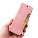 For Samsung Galaxy Z Fold4 BETOPNICE Dual-side Buckle Leather Phone Case(Pink)