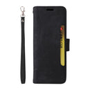 For Samsung Galaxy Z Fold4 BETOPNICE Dual-side Buckle Leather Phone Case(Black)