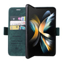 For Samsung Galaxy Z Fold4 BETOPNICE Dual-side Buckle Leather Phone Case(Green)