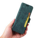 For Samsung Galaxy Z Fold4 BETOPNICE Dual-side Buckle Leather Phone Case(Green)