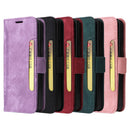 For Samsung Galaxy Z Fold4 BETOPNICE Dual-side Buckle Leather Phone Case(Pink)