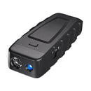 Rechargeable Ultrasonic Bark Stopper Automatic Identification of Sonic Dog Trainer(Black)
