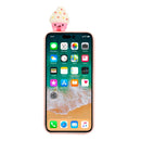 For iPhone 14 Pro Max Shockproof Cartoon TPU Phone Case(Ice Cream)