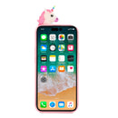 For iPhone 14 Pro Max Shockproof Cartoon TPU Phone Case(Unicorn)