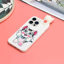 For iPhone 14 Pro Max Shockproof Cartoon TPU Phone Case(Cat)