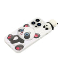 For iPhone 14 Pro Max Shockproof Cartoon TPU Phone Case(Panda)