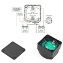 12V 140A Car Yacht RV Smart Dual Battery Isolation Controller with Relay