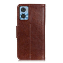 For Motorola Moto E22 / E22i Nappa Texture Horizontal Flip Leather Phone Case(Brown)