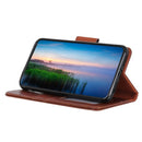For Motorola Moto E22 / E22i Nappa Texture Horizontal Flip Leather Phone Case(Brown)